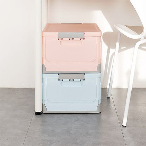 캠핑용 박스 미니 카고 박스 폴딩 박스 테이블 캠핑 정리함 중형