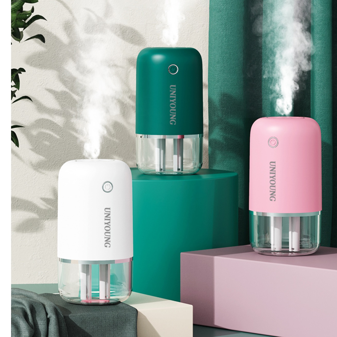 책상용가습기 개인용 원룸 자취방 작은 가습기 아이방 가습기