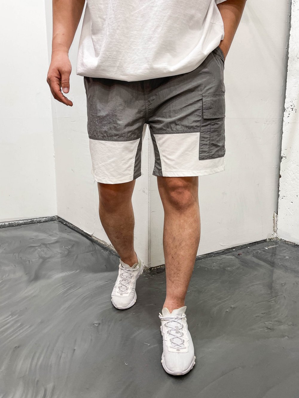 카고반바지 나일론반바지 남자바스락반바지 - 상세 이미지 5