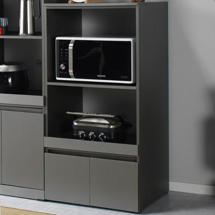 광파 오븐 거치대 전기 밥솥 수납장 렌즈 다이 오븐장