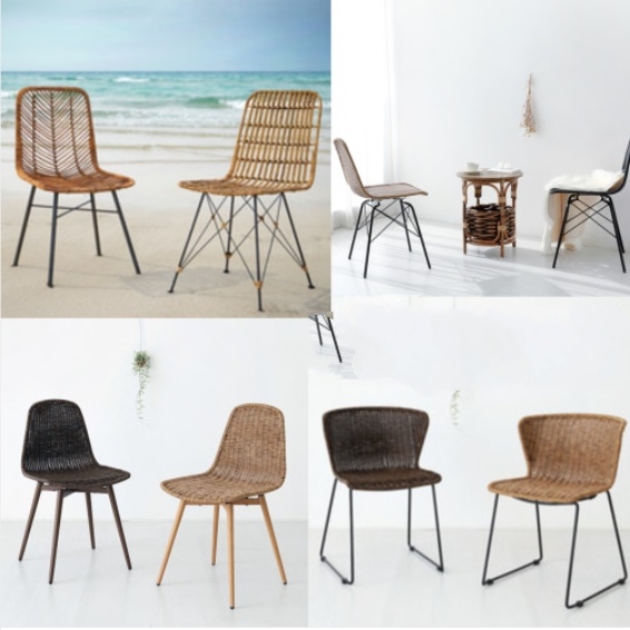 라탄 휴식 의자 휴식용 편안한의자 책읽기좋은 영화 모텔 쉬는 독서용의자 폭신한 모유 수유