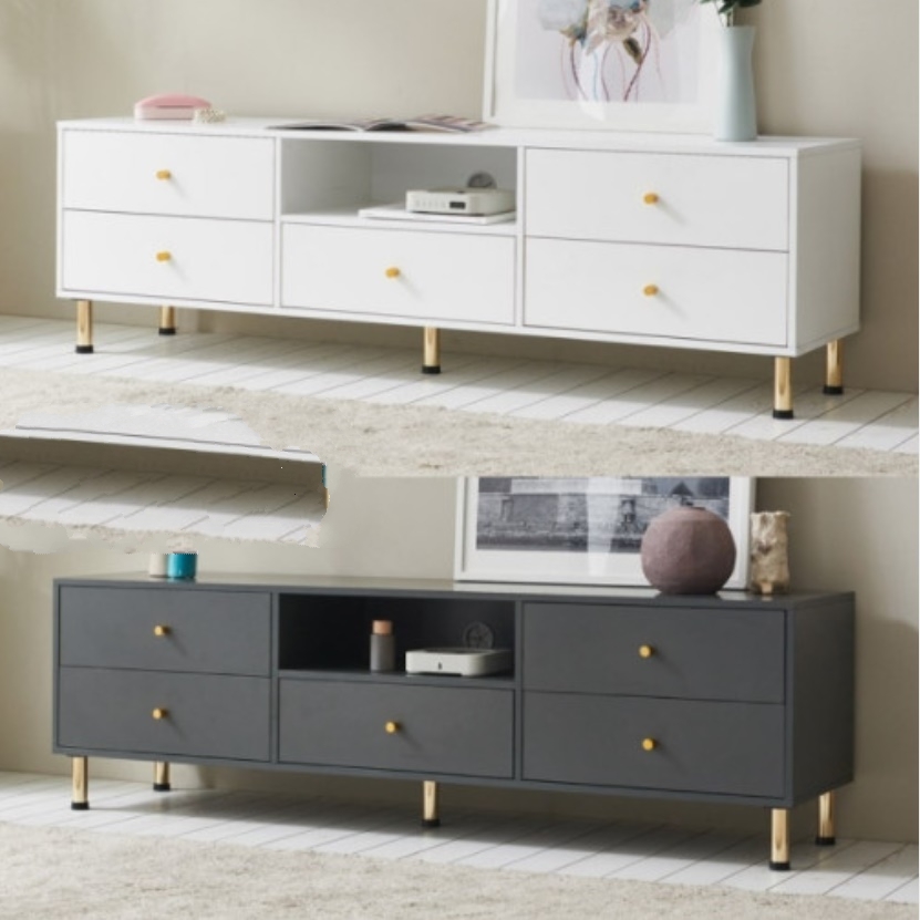 고급 거실장 1600 모던 높은 거실장 하이그로시 거실장 미니 tv 다이 티브 안방 티비장