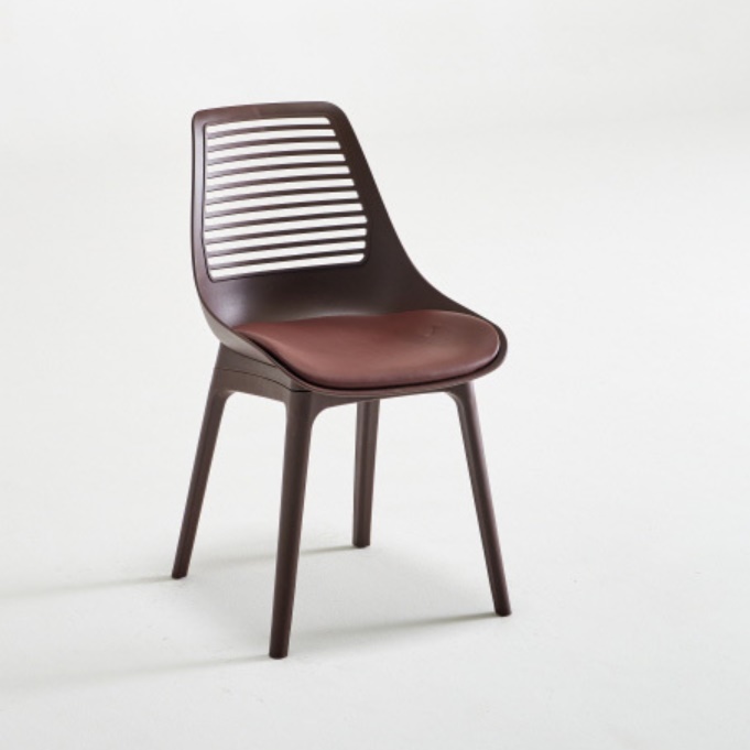 편한 스터디 카페 의자 상담실의자 곡목 체어 매장의자 - 상품 이미지