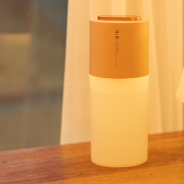 조명가습기 책상용 자취방 개인용 병원 소형 가습기 작은가습기