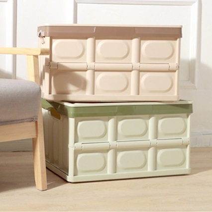 캠핑용 박스 캠핑 정리함 미니 카고 박스 폴딩 박스 테이블