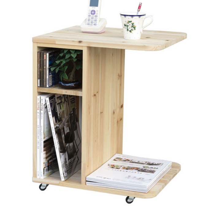 바퀴달린 ㄷ자테이블 소형테이블 폭좁은책상 코너테이블 쇼파뒤선반 소파뒤책장 현관협탁 미용실