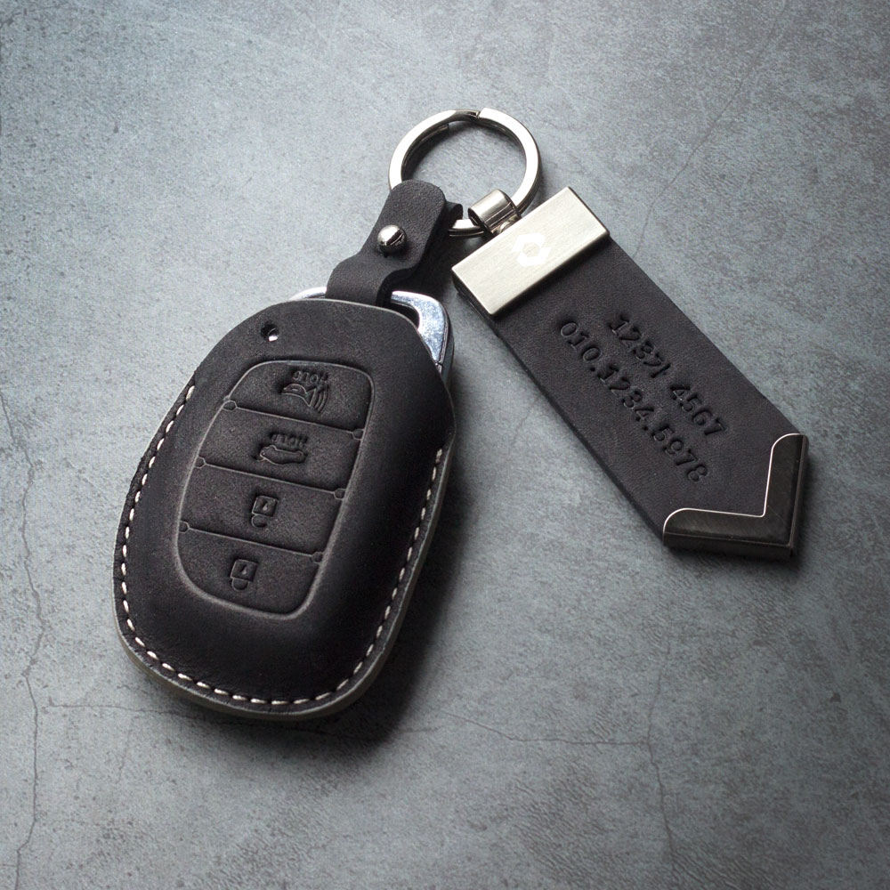 누키노블 티볼리에어 키케이스 자동차 스마트 차 가죽 키홀더