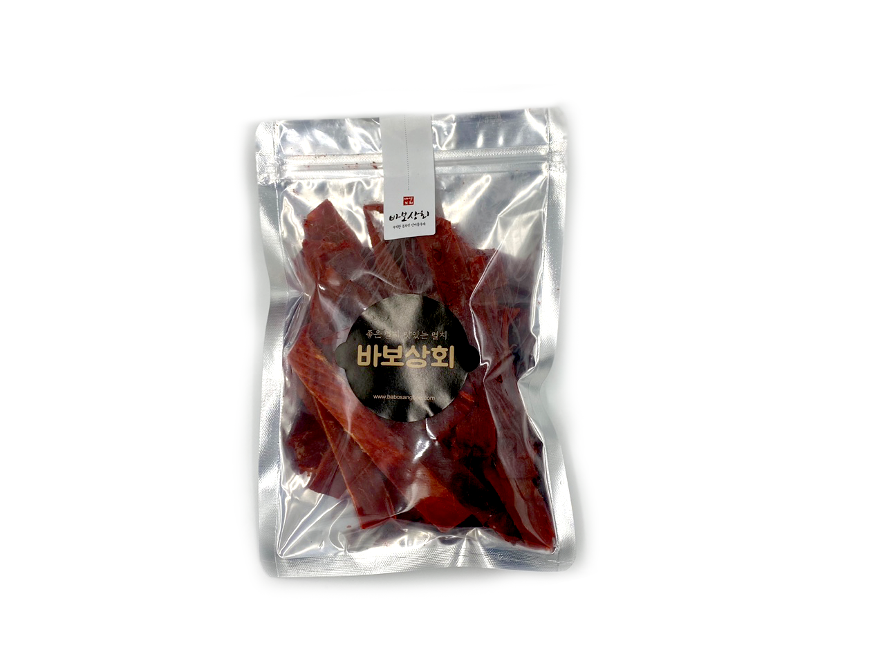 바보상회 건어물 마른안주 매콤한 별미 오징어육포 오육포80g - 상세 이미지 4