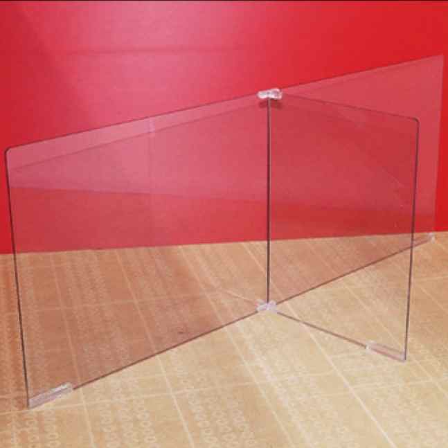 투명 식당용 칸막이 2인용 아크릴 가림막 업소용 카페 식당 파티션
