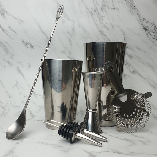 보스턴쉐이커 칵테일용품 세트 홈텐딩 바텐더 도구 지거 푸어러 바스푼 스트레이너 조주기능사 - 상세 이미지 4