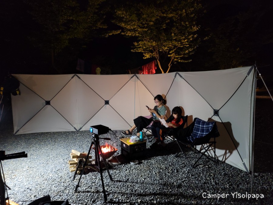 윈드스크린쉘터 캠핑 바람막이 캠핑용품 1인용쉘터 낚시텐트변신