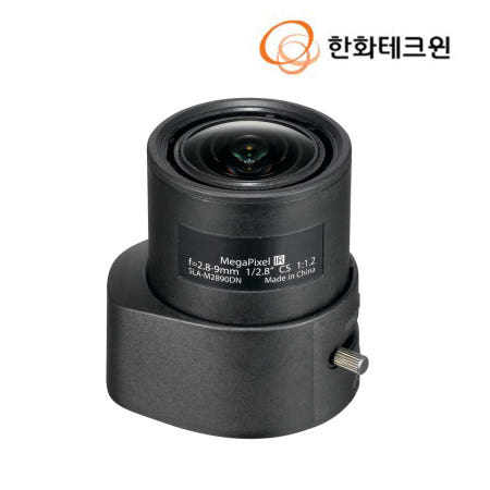 [한화테크윈]한화비전 SLA-M2890PN 1/2.8형 3MP 렌즈 2.8~9mm P-IRIS 타입