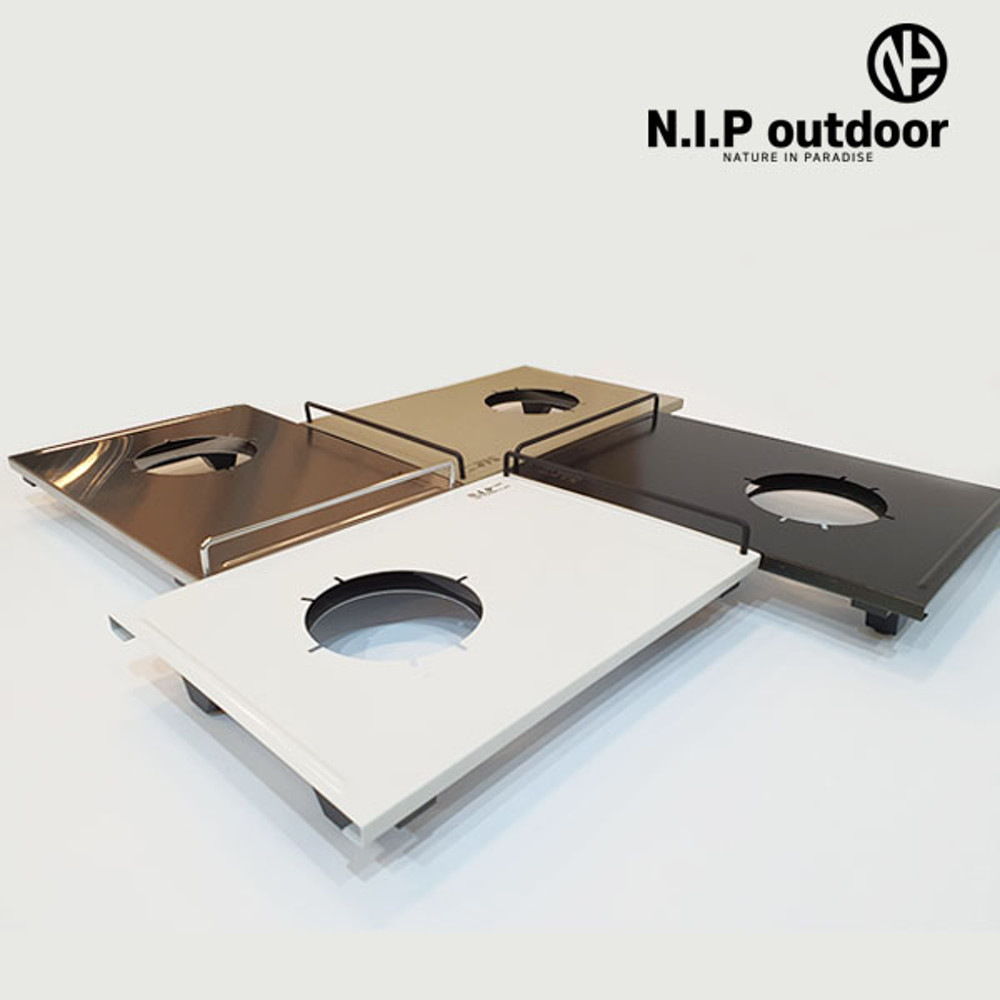 [호환] 원버너플레이트 실버 / 캠프원 스토브 미니 버너 테이블 IGT 거치대