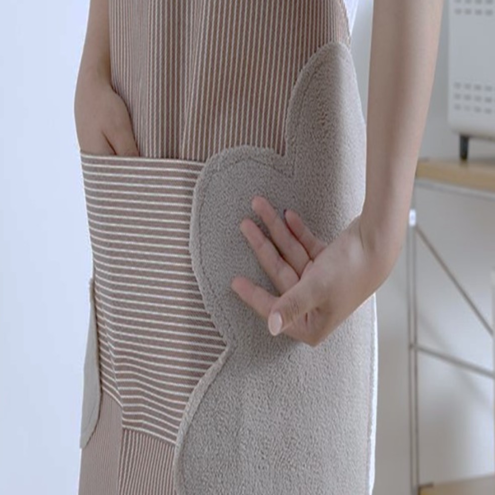 손닦는 짧은 앞치마 애견 미용앞치마 어린이집선생님앞치마 목공 유치원 교사 제과제빵