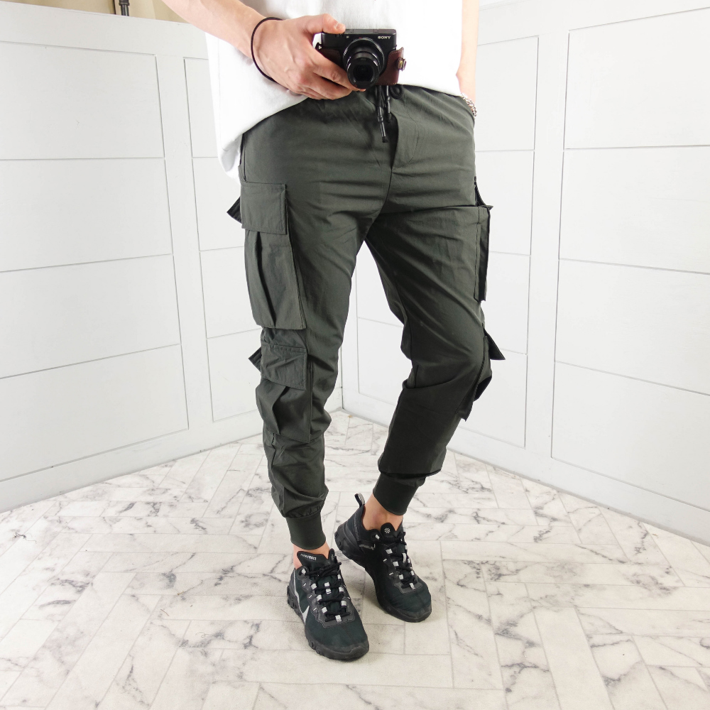 아이스조거팬츠 여름건빵바지 냉장고카고바지 - 상세 이미지 4