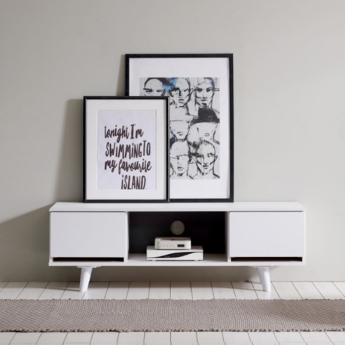 오디오장식장 안방티비장 고급 원룸 미니 티비다이 1200