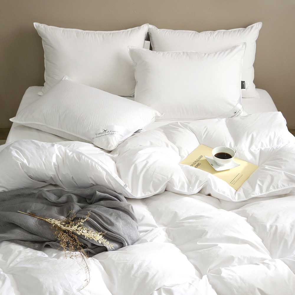 코튼렛 먼지없는 폴란드 구스이불 솜 호텔이불 사계절용 겨울용 구스이불 Q