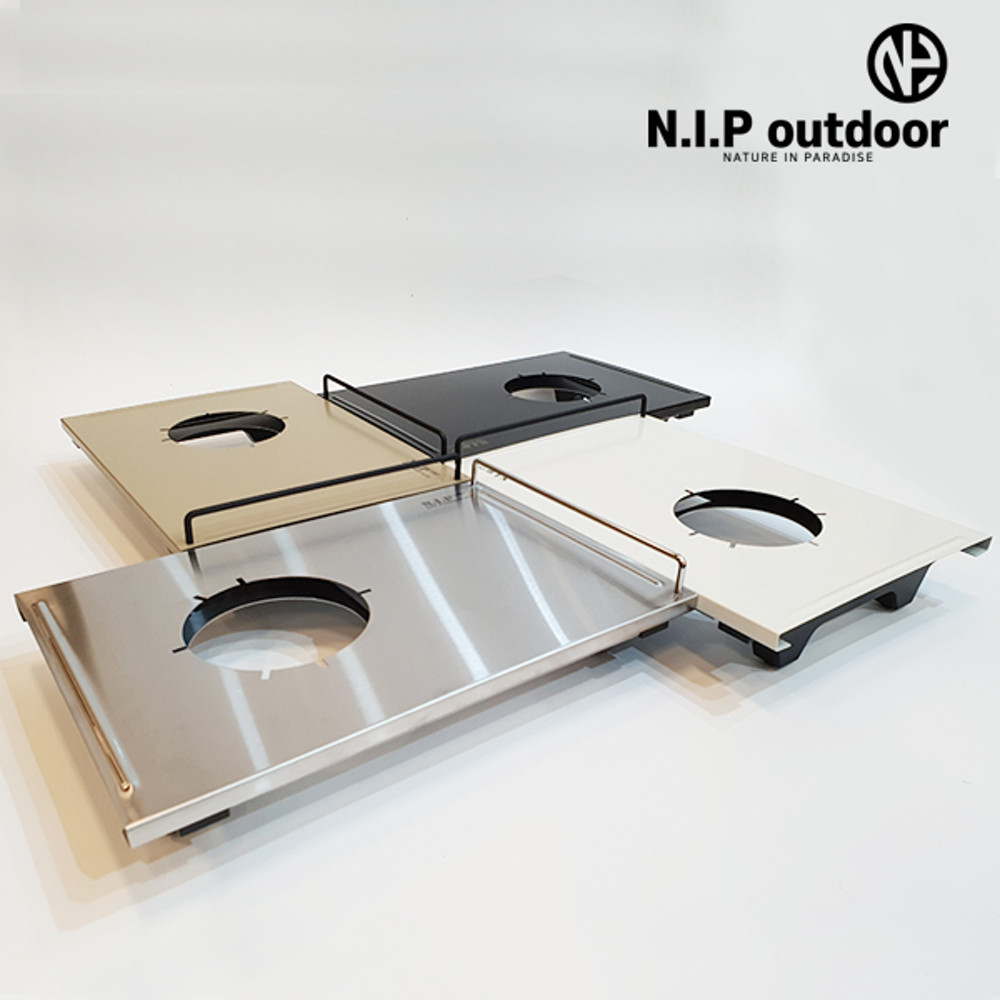 [호환] 원버너플레이트 실버 / 캠프원 스토브 미니 버너 테이블 IGT 거치대