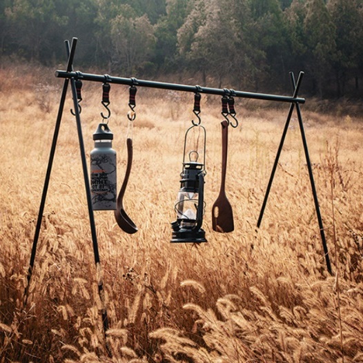 감성 캠핑 행거 준비물 캠핑용 인디언 행어 캠핑 식기 걸이