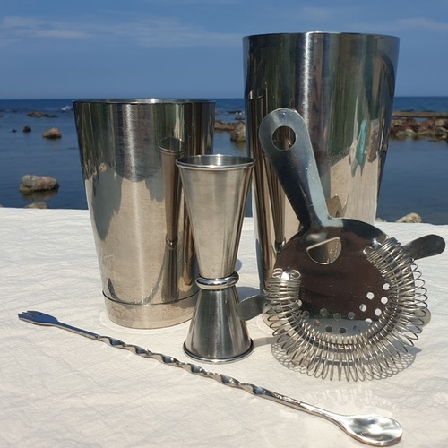 보스턴쉐이커 칵테일용품 세트 홈텐딩 바텐더 도구 지거 푸어러 바스푼 스트레이너 조주기능사 - 상세 이미지 2