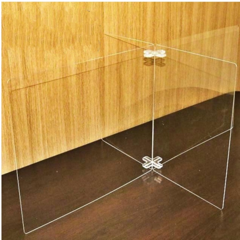 4인용 식당 테이블 칸막이 투명 아크릴 가림막 식당용 음식점 칸막이