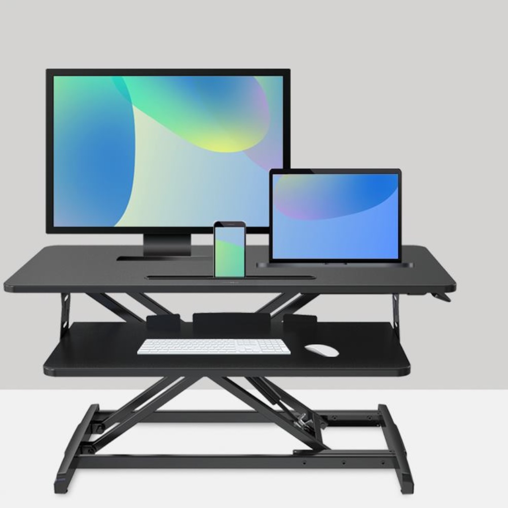 높낮이조절책상 서서일하는책상 스탠드형 키다리 키높이 책상