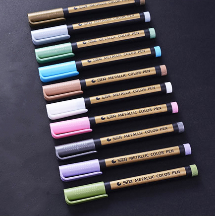 실링왁스 마커펜 다색 수성 세트 왁스씰