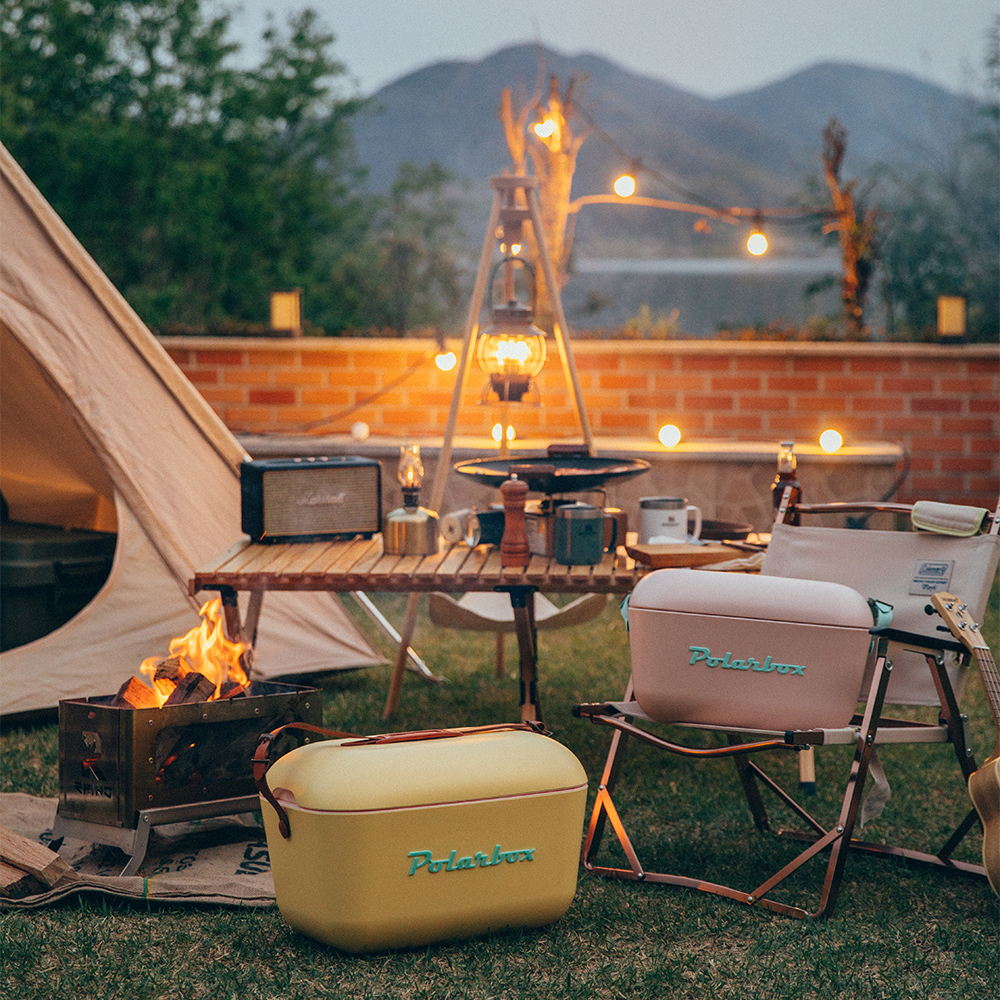 폴라박스 감성 캠핑 피크닉 쿨러 보온보냉 아이스박스 12L 20L