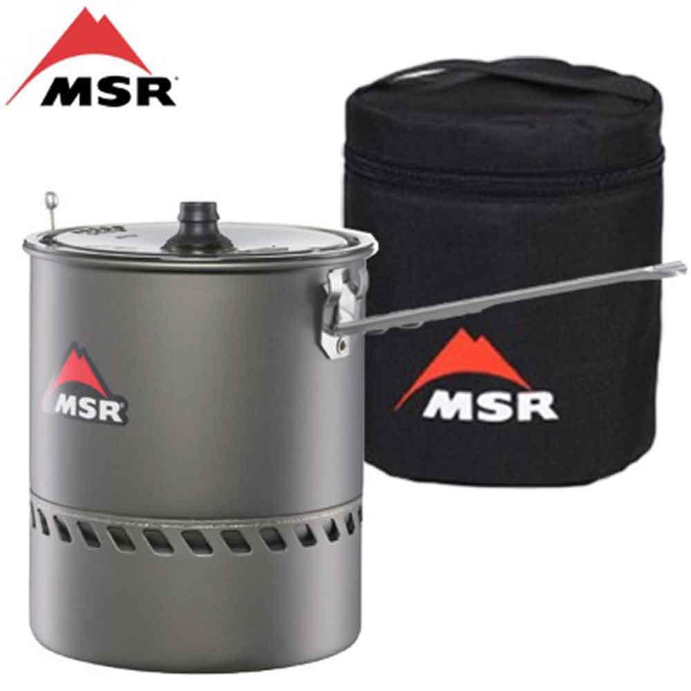 MSR 리액터 스토브 2.5L 포트 세트 리액터 전용 코펠 파우치 포함