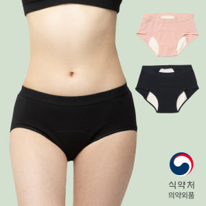 싸이클린 생리팬티 브리프 식약처허가 유기농면 초등 초경 주니어 첫생리팬티... 착용 후기 | 사이즈/핏 총정리 - 상품 이미지 1