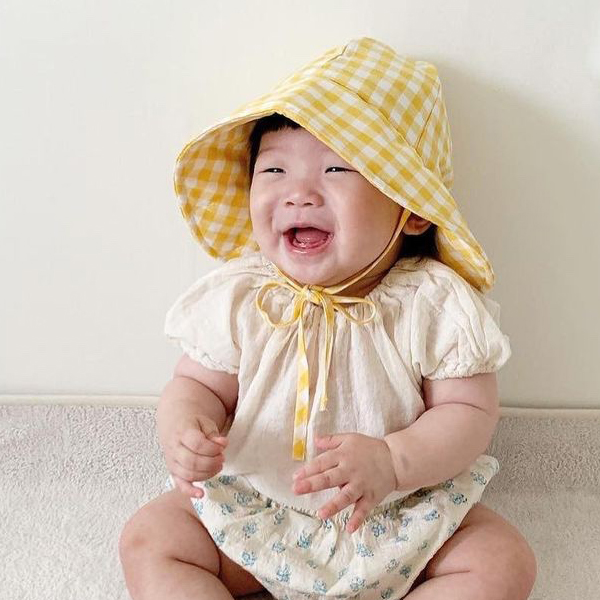아기모자 선샤인 벙거지 썬햇 버킷햇 유아 등원룩 남아 여아 사계절 모자 이미지 6