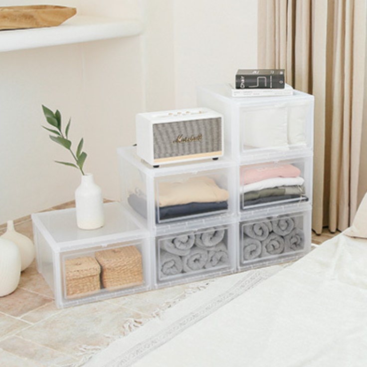 옷장 정리함 옷장 수납 방법 수건 아기 옷 보관 박스