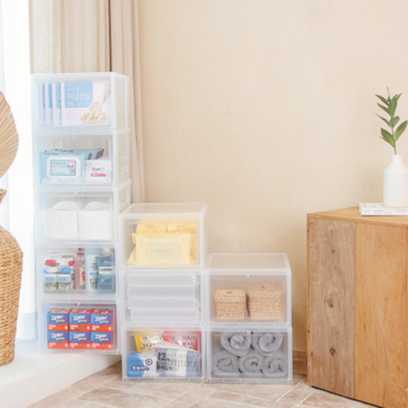 옷장 정리함 옷장 수납 방법 수건 아기 옷 보관 박스