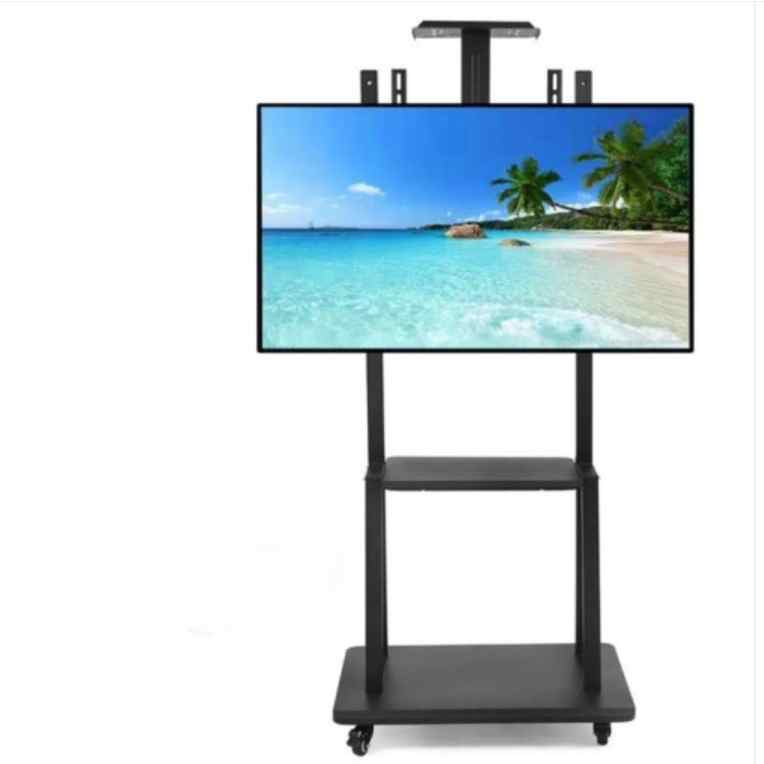 80인치 대형 이동식 tv 거치대 55인치 75인치 이동형 티비 스탠드