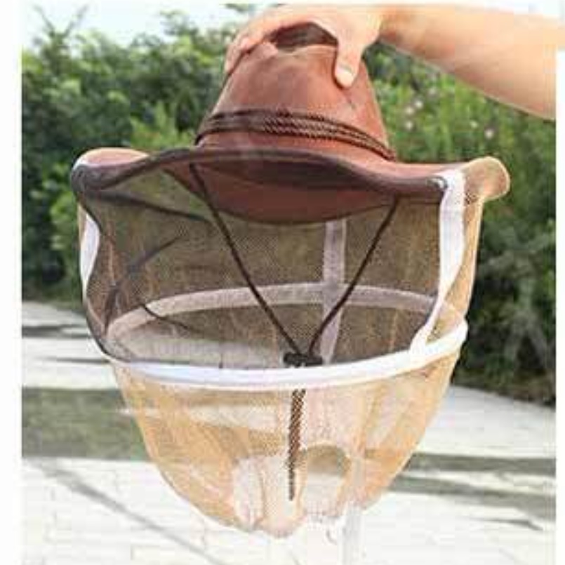 벌모자 낚시용 모자 벌집 망 갯벌 모기퇴치