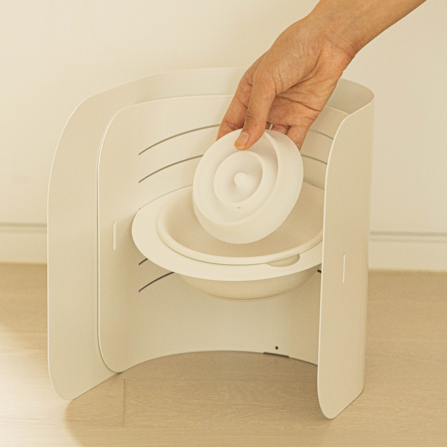 국내 제작 강아지 고양이 급체방지 슬로우 식기 흡착 실리콘 그릇 슬로우 패드 (별도 구매)