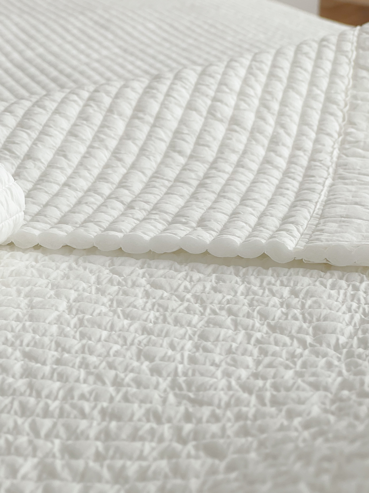 오가니크라프트 양면 100수 고밀도 순면 먼지없는 침대패드 SS