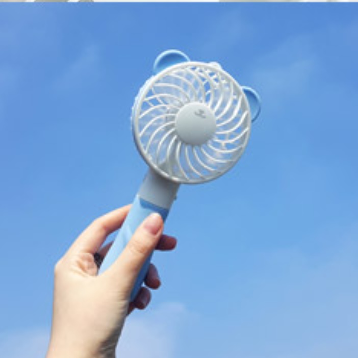 어린이선풍기 가벼운 충전용 여행 여행용 선풍기 낚시 초미니선풍기 - 메인 이미지