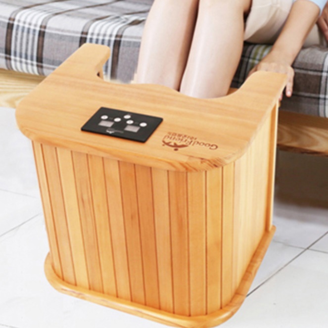 근적외선 족욕기 건식 족욕 대야 각탕 기 발스파 임산부 바구니 통 나무 스파 원목 온열