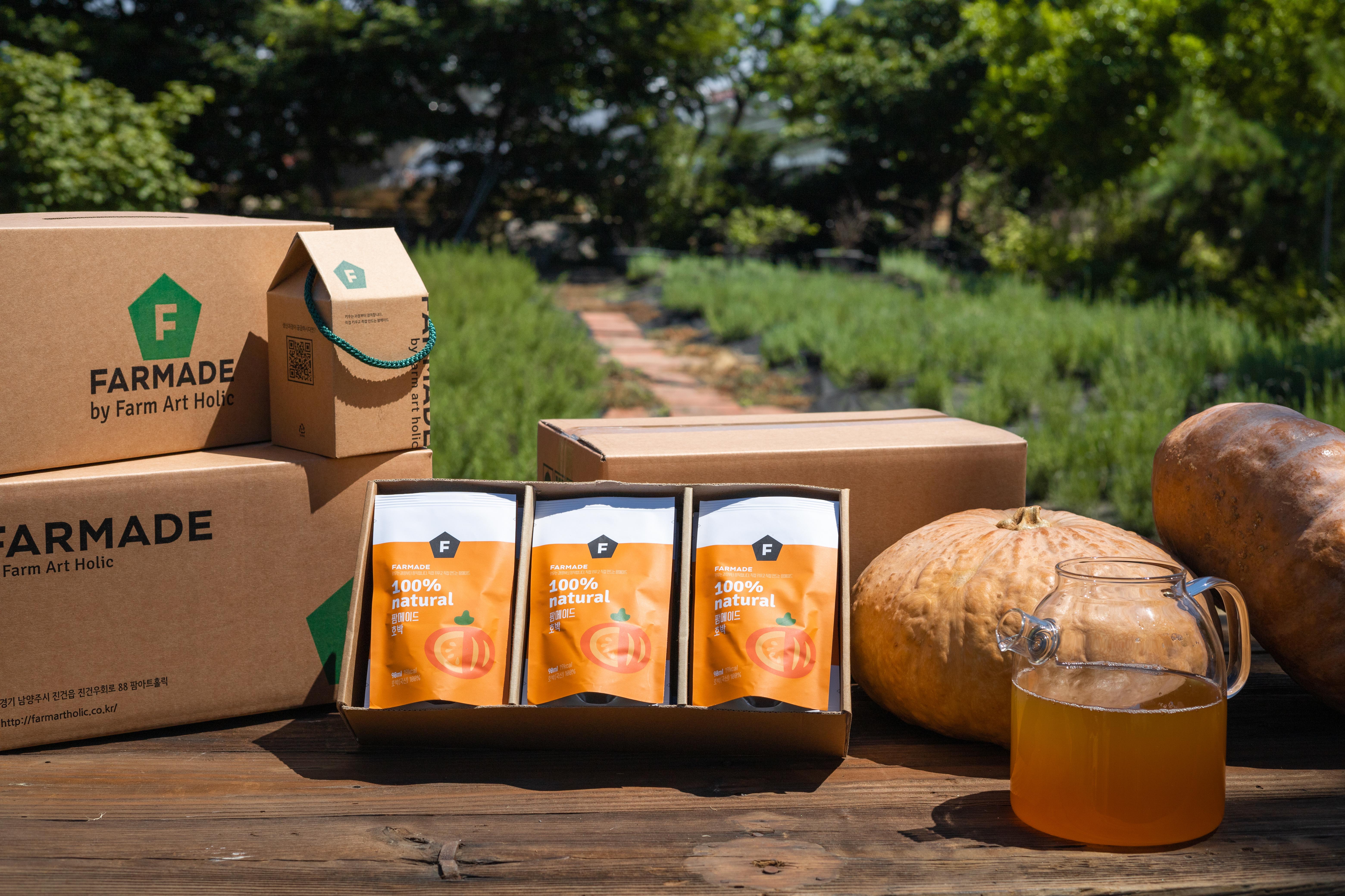 팜메이드 늙은호박즙 자연산 100% 90ml x 48팩