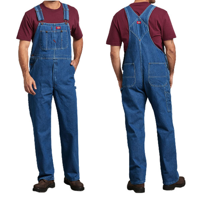 디키즈 인디고 빕 오버롤 멜빵바지 8396 - 상품 이미지