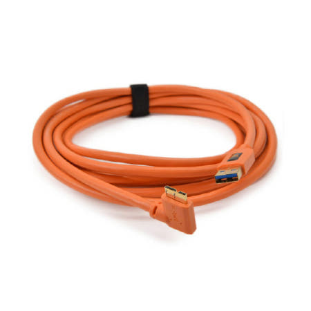 테더툴스 테더툴스 USB 3.0 A male to Micro B Right Angle 케이블