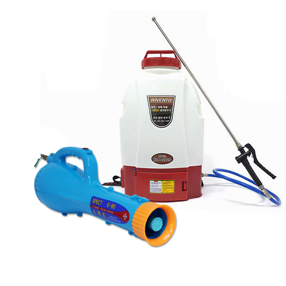국산 리벤토 충전식 분무기 RVN-2020+스펙터 풀세트 농약 방역 방제 살포 분사기
