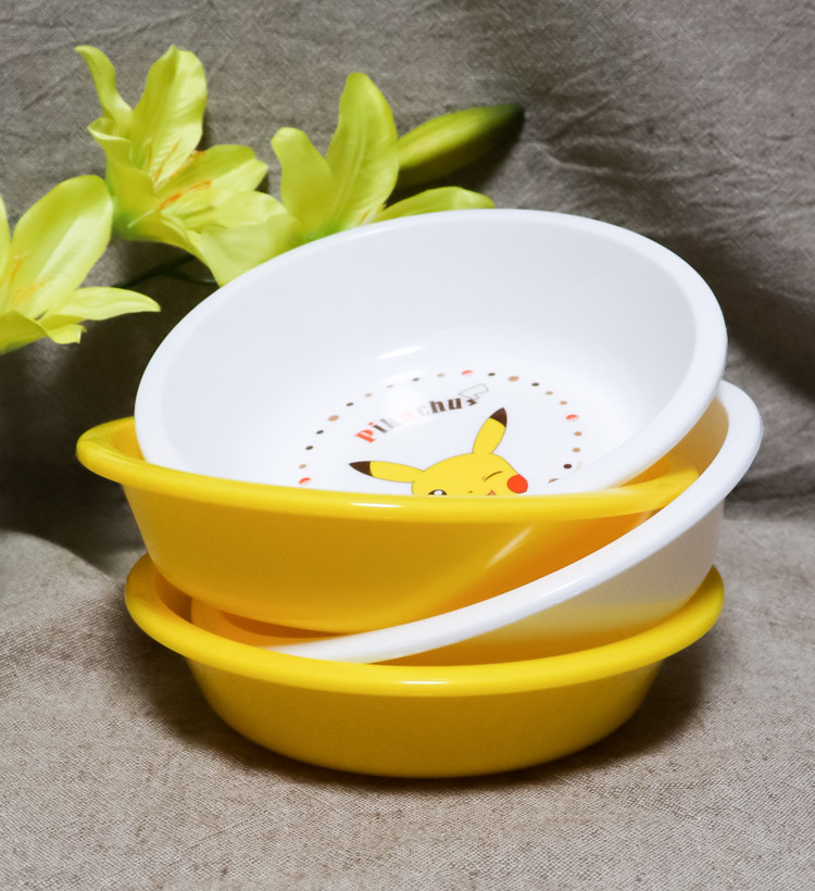 스케이터 포켓몬스터 피카츄 캐릭터 그릇 4p set 15cm - 하카타몰
