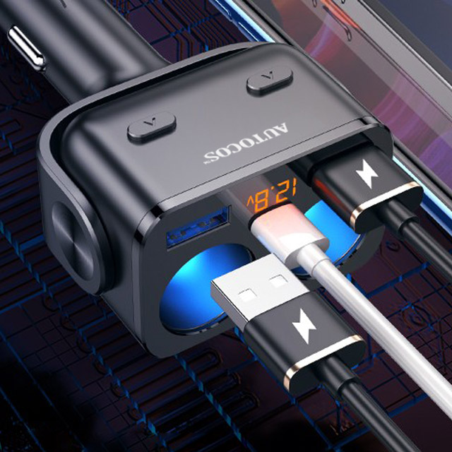 차량용 초고속충전기 시거잭 시가잭 급속충전 USB 90W PD 퀼컴 QC4.0 - 상세 이미지 5