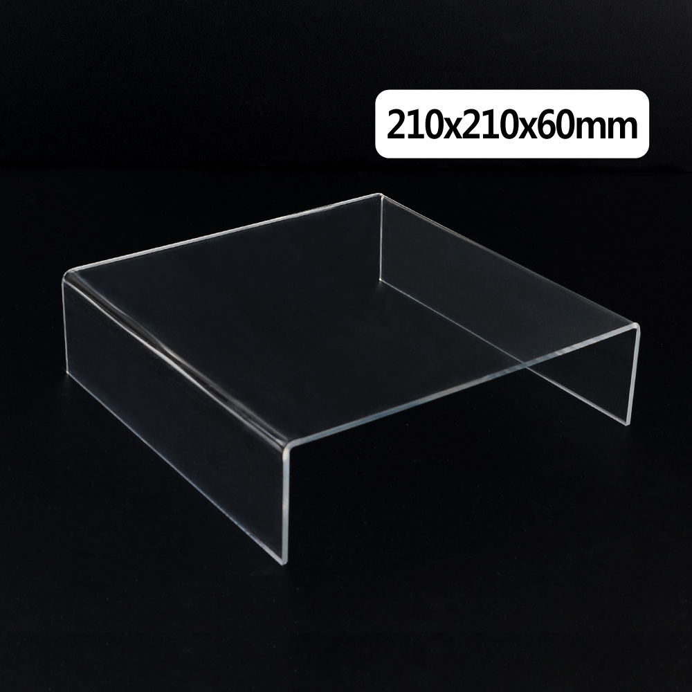 ㄷ자 아크릴 거치대 전시대 진열대 받침대 받침 선반 21cm - 상세 이미지 2