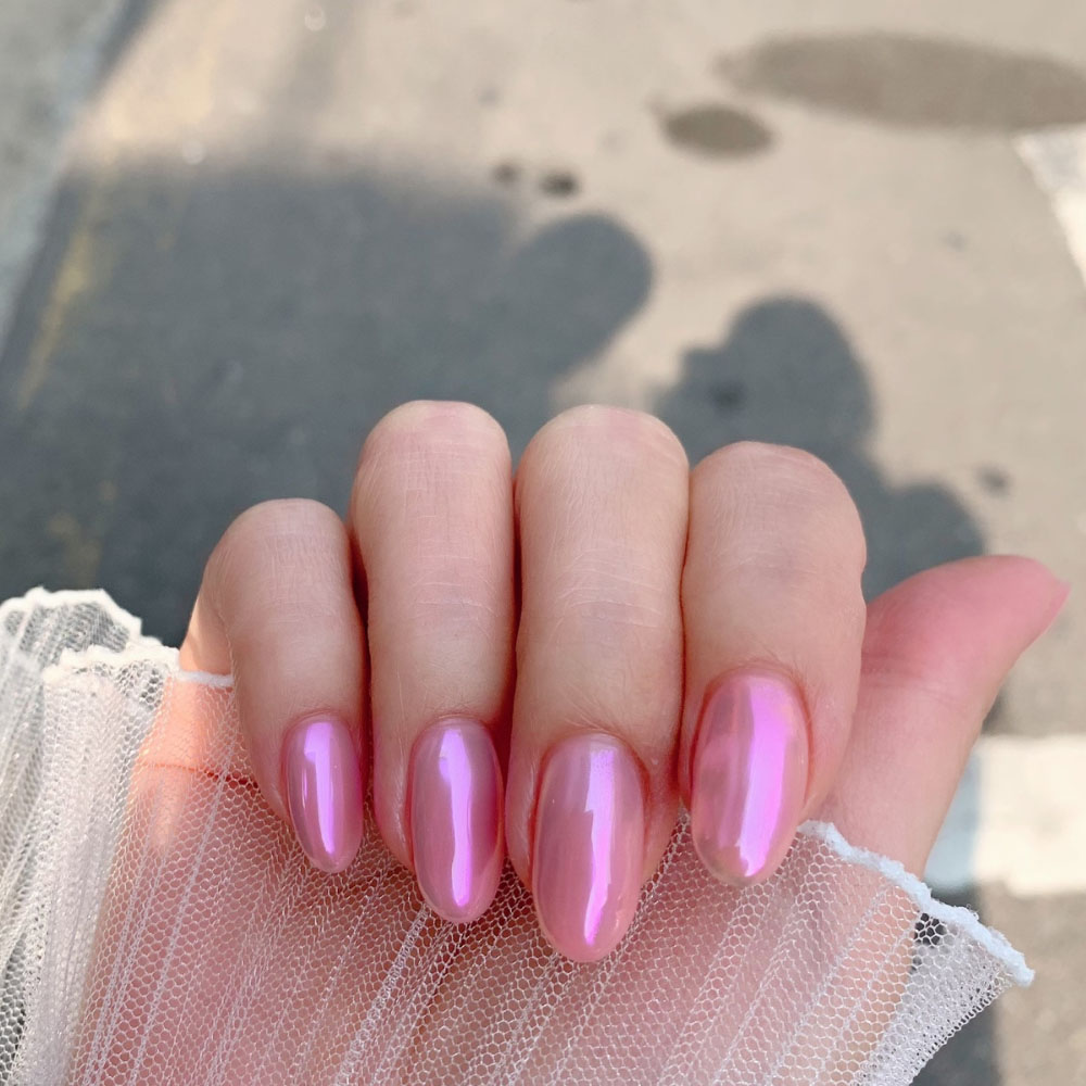 보니비 수줍은자몽 새틴파우더 네일 파우더 - 상세 이미지 3