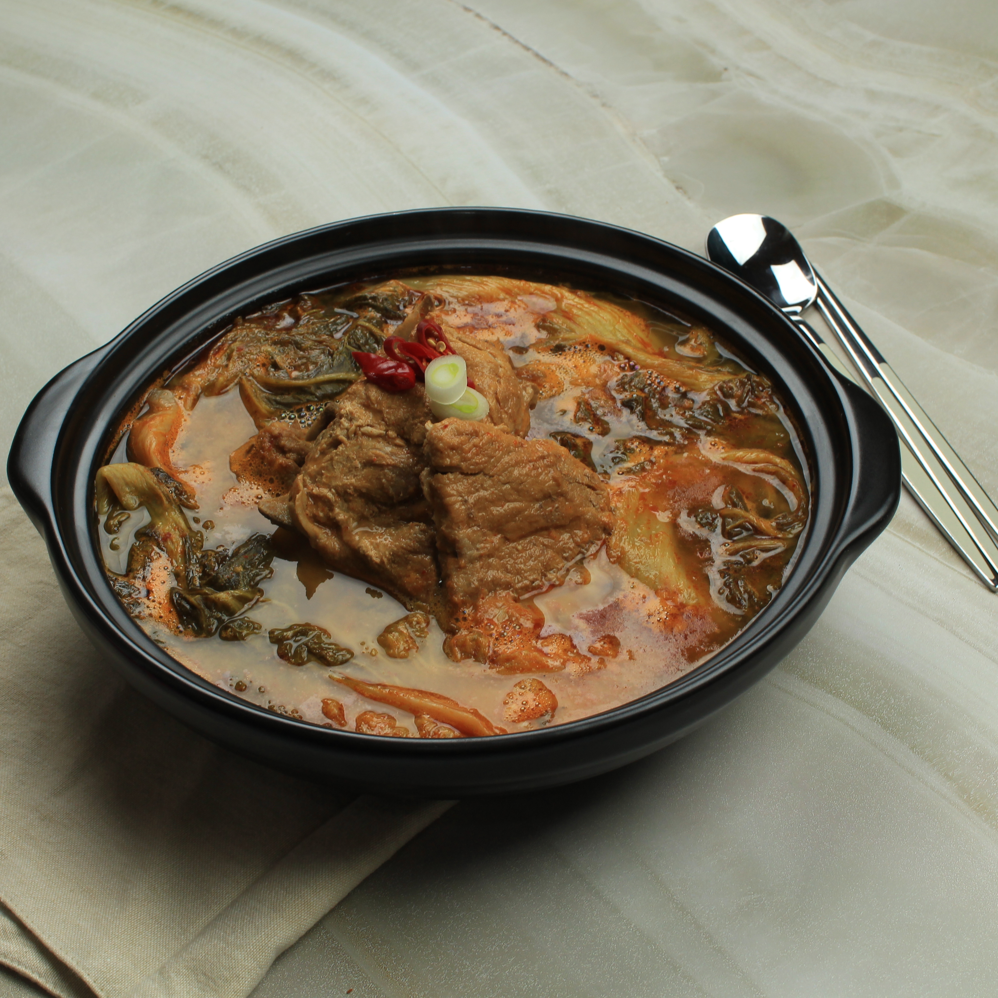 바르다집밥 감자탕 1.5kg 뼈해장국  국내산 우거지 뼈다귀 해장국 - 상세 이미지 5