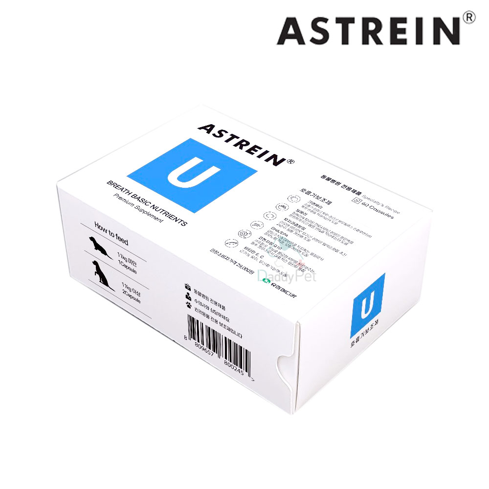 아스트레인 U 비뇨기계 유리너리 하부요로계 방광 강아지 고양이 공용 영양제 보조제 ASTREIN 아스트라인 - 상품 이미지
