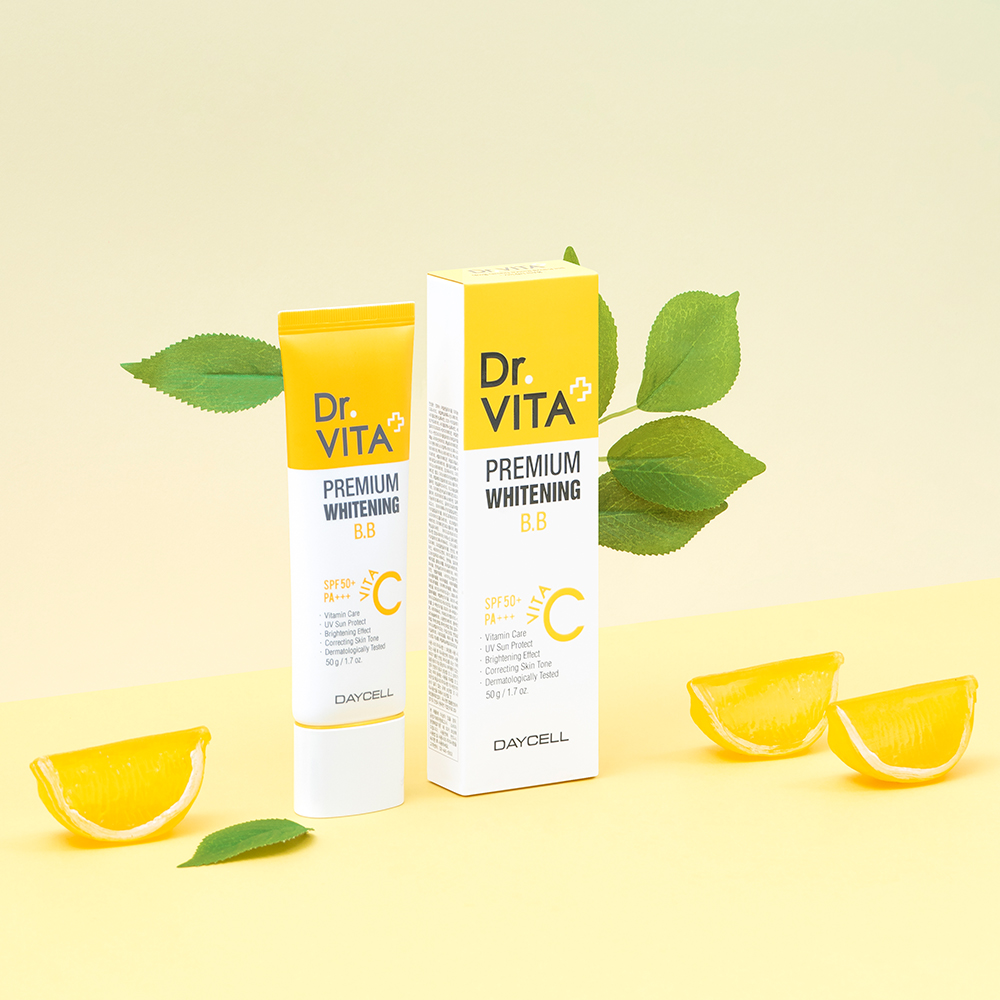 닥터비타 프리미엄 비타C 화이트닝 비비 크림 50g (SPF50+/PA+++) - 상세 이미지 5